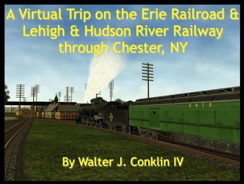 Title screen for Walter's presentation at 1915 Erie Station on Opening Day. 2015-05-